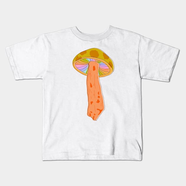 Shroom #2 Kids T-Shirt by Deardarling